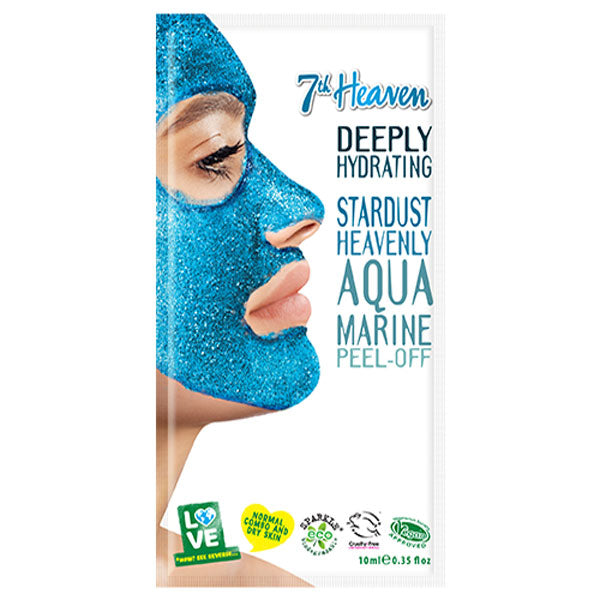 7 HEAVEN DEEPLY HYDRATING STARDUST HEAVENLY AQUA MARINE PEEL OFF - Tre Pi Profumerie