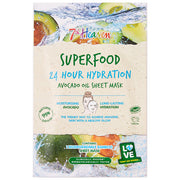 7 HEAVEN SUPERFOOD 24 HOUR HYDRATION AVOCADO OIL SHEET MASK - Tre Pi Profumerie