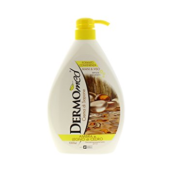 DERMOMED SAPONE LIQUIDOAMBRA&LEGNO 1000 ML - Tre Pi Profumerie