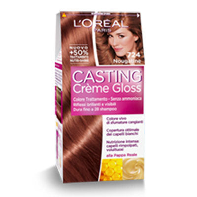 L'OREAL CASTING CREME GLOSS NOUGATINE 724 - Tre Pi Profumerie