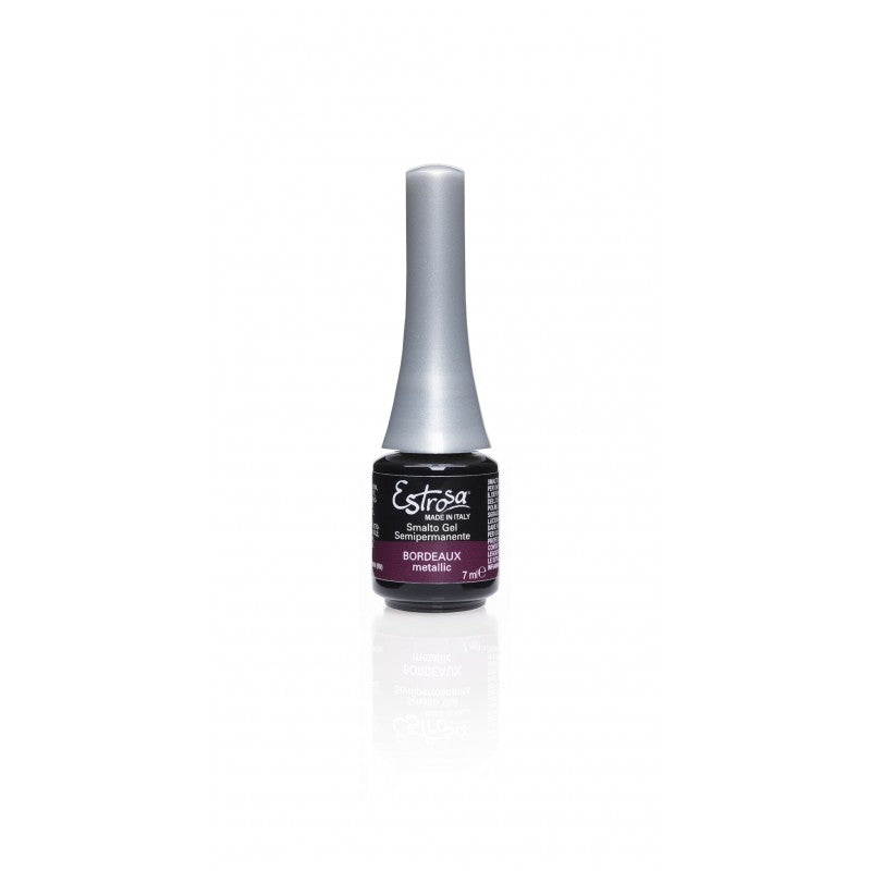 ESTROSA SMALTO GEL SEMIPERMANENTE BORDEAUX METALLIC 7495 7 ML - Tre Pi Profumerie