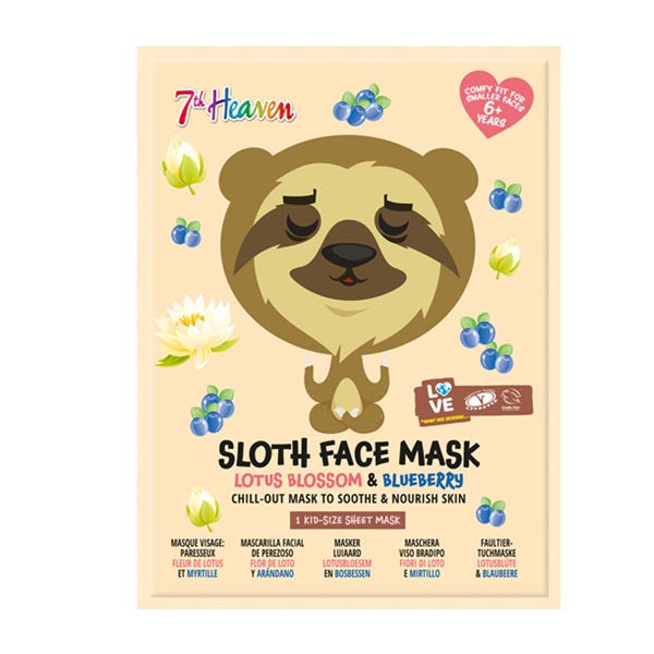 7TH HEAVEN MASCHERA VISO BRADIPO FIORI DI LOTO E MIRTILLO - Tre Pi Profumerie