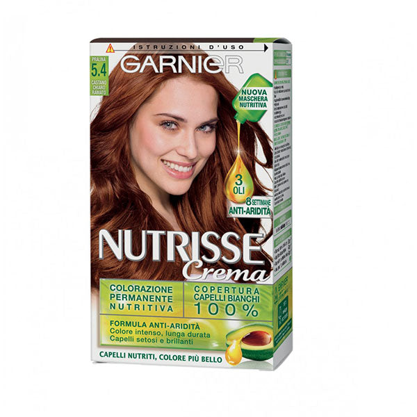 GARNIER NUTRISSE CASTANO CHIARO RAMATO PRALINA 5,4 - Tre Pi Profumerie