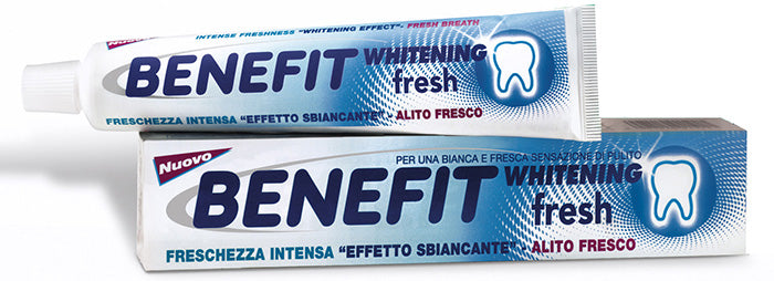 BENEFIT DENTIFRICIO WHITE FRESH 75 ML - Tre Pi Profumerie