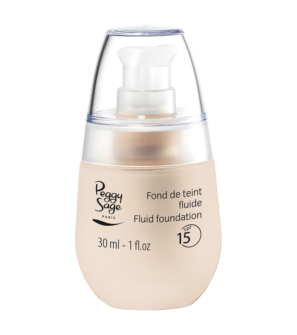 PEGGY SAGE FONDOTINTA FLUIDO BEIGE PORCELAINE 30ML - Tre Pi Profumerie
