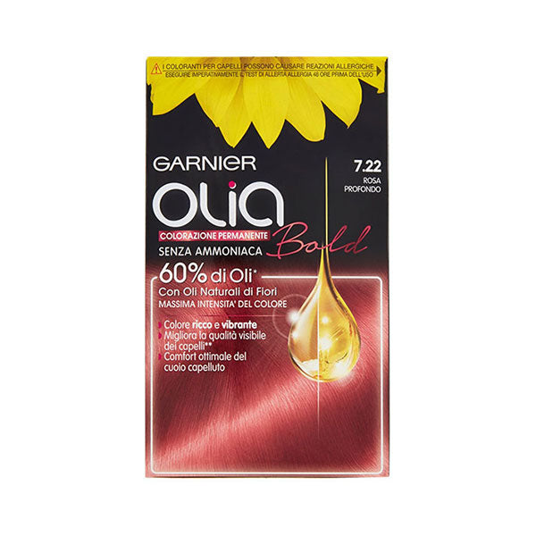 GARNIER OLIA BOLD ROSA PROFONDO 7,22 - Tre Pi Profumerie