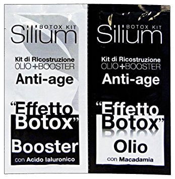SILIUM BOTOX KIT RICOSTRUZIONE 2 X 12 ML - Tre Pi Profumerie