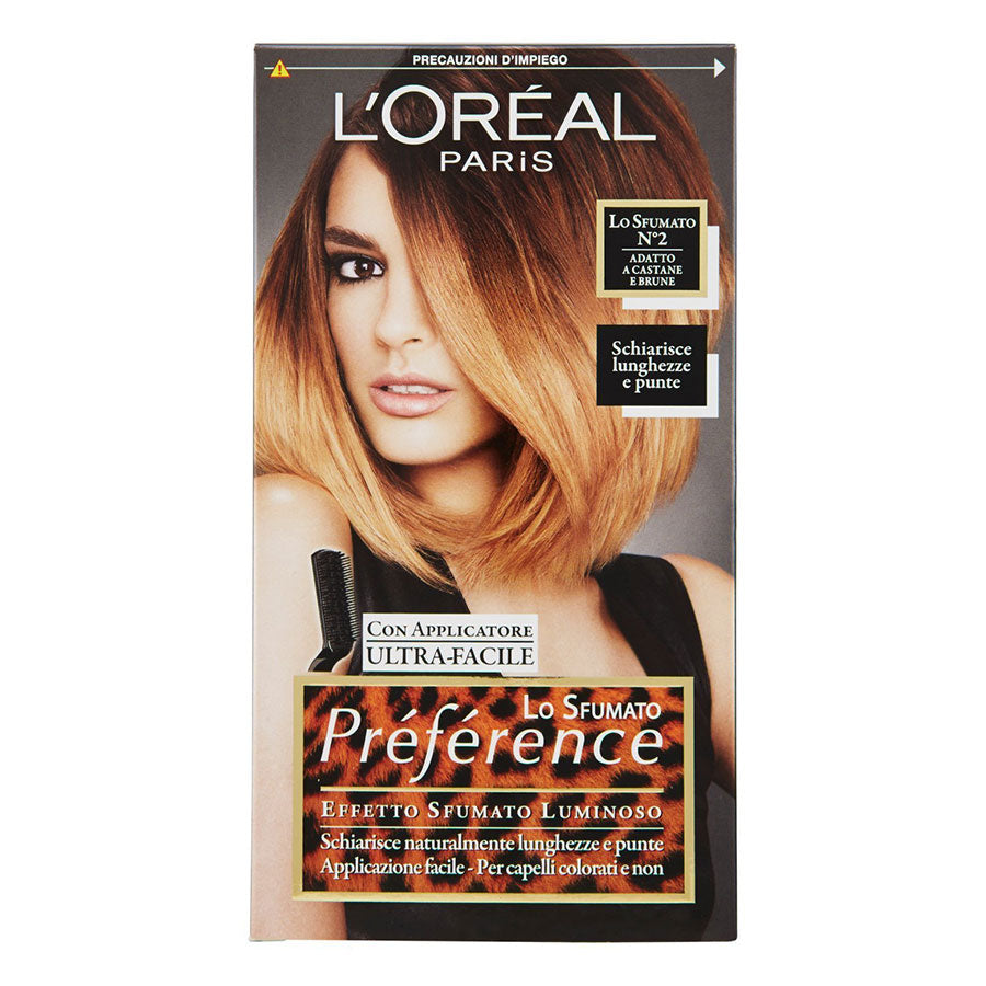 L'OREAL PREFERENCE LO SFUMATO CASTANE E BRUNE 02 - Tre Pi Profumerie
