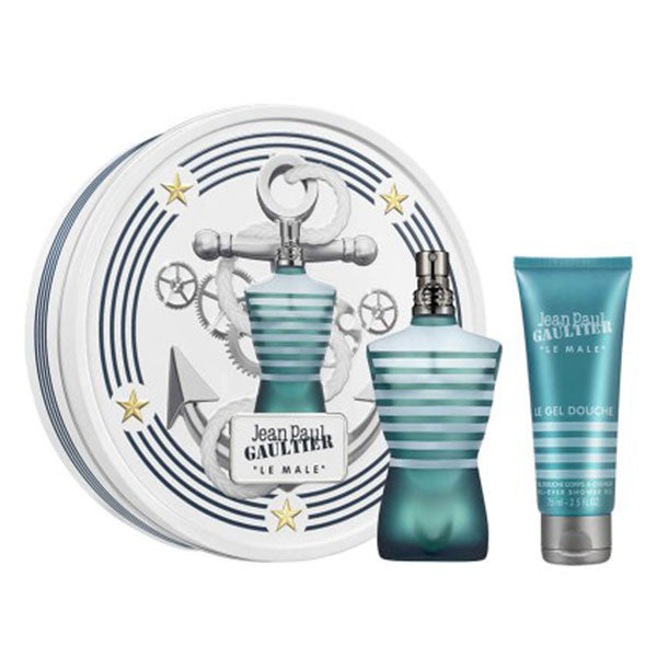 JEAN PAUL GAULTIER COFANETTO LE MALE EDT 75 + SHOWER GEL 75 ML - Tre Pi Profumerie
