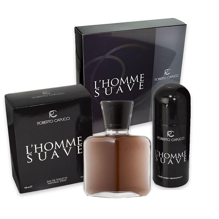 CAPUCCI L'HOMME SAUVAGECOFANETTO EDT 100 ML + DEODORANTE 150 ML - Tre Pi Profumerie