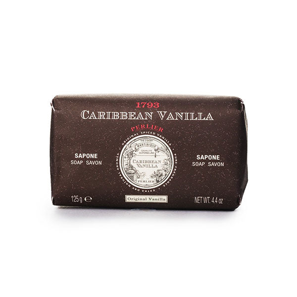 PERLIER SAPONE CARIBBEAN VANILLA 125 G - Tre Pi Profumerie