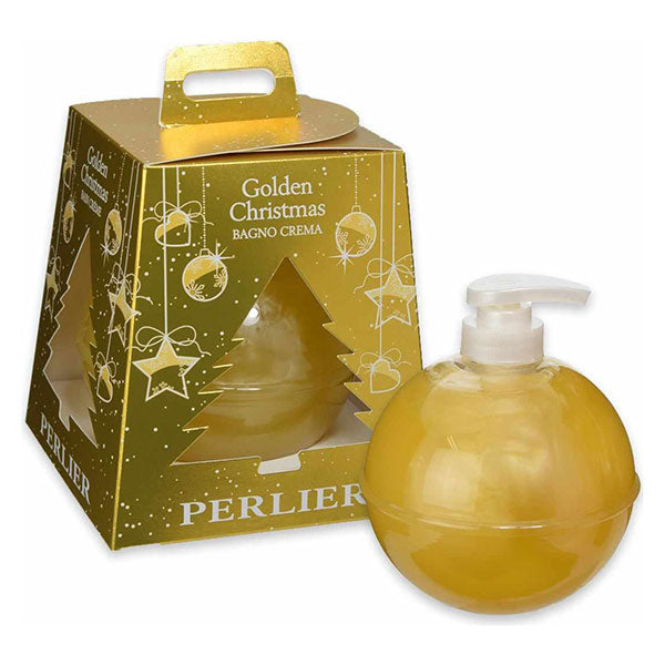 PERLIER GOLDEN CHRISTMAS BAGNO CREMA 500 ML - Tre Pi Profumerie