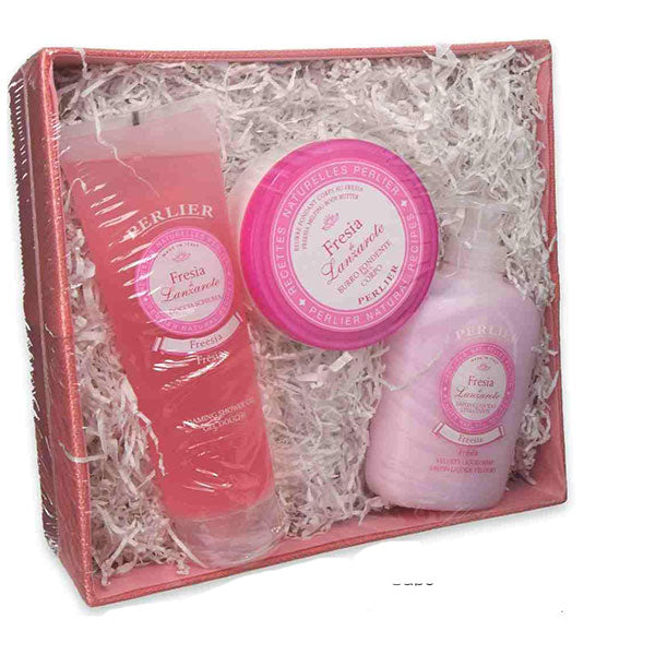 PERLIER COFANETTO FRESIA 3 PEZZI 2020 - Tre Pi Profumerie