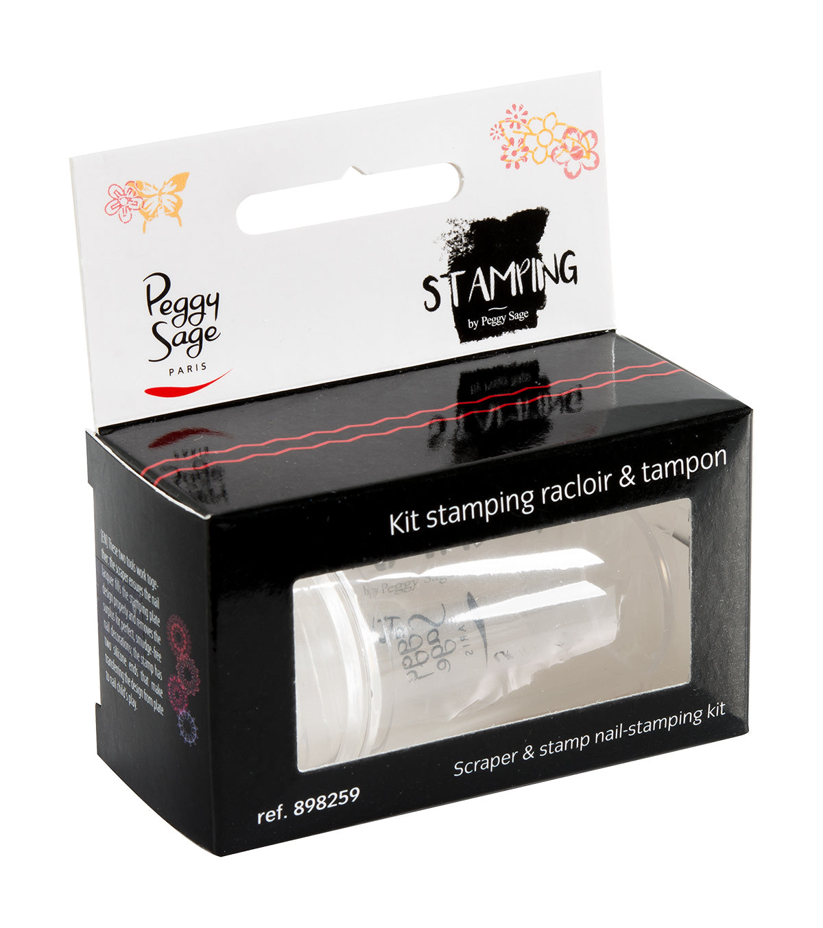 PEGGY SAGE KIT STAMPING RASCHIETTO E TIMBRO 2,0 - Tre Pi Profumerie
