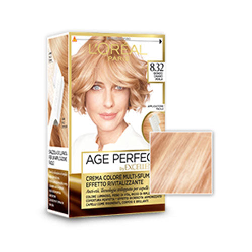 L'OREAL EXCELLENCE AGE PERFECT BIONDO CHIARO PERLA 8.32 - Tre Pi Profumerie