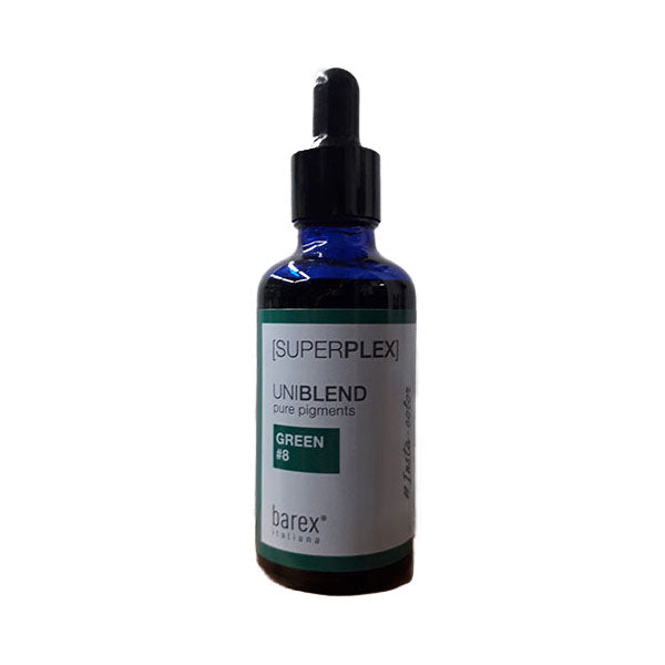 BAREX SUPERPLEX UNIBLEND PURE PIGMENTS GREEN 8 50 ML - Tre Pi Profumerie