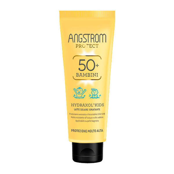 ANGSTROM PROTECT HYDRAXOL KIDS LATTE SOLARE SPF 50+ 125 ML - Tre Pi Profumerie