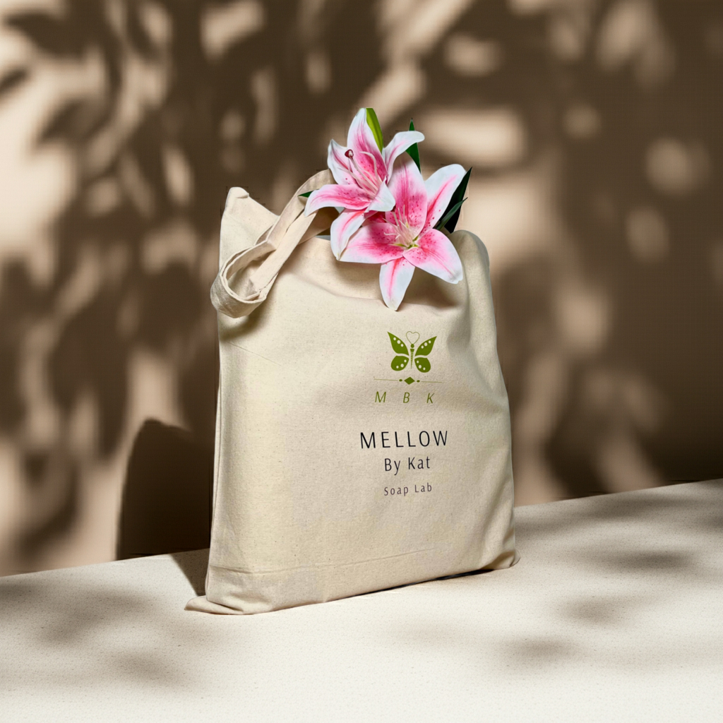 MBK - Mellow By Kat Shopper / Tote Bag 100% cotone