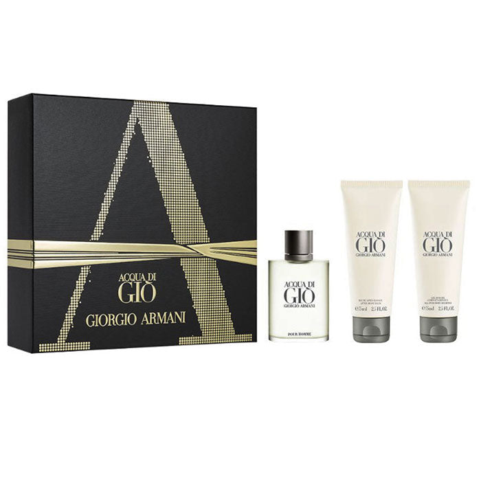 GIORGIO ARMANI COFANETTO ACQUA DI GIO' UOMO EDT 50 + SHOWER + AS - Tre Pi Profumerie