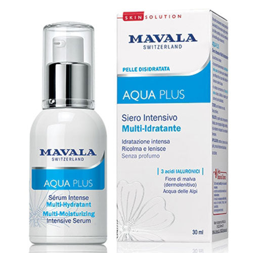 MAVALA AQUA PLUS SIERO INTENSIVO MULTI IDRATANTE 30 ML - Tre Pi Profumerie