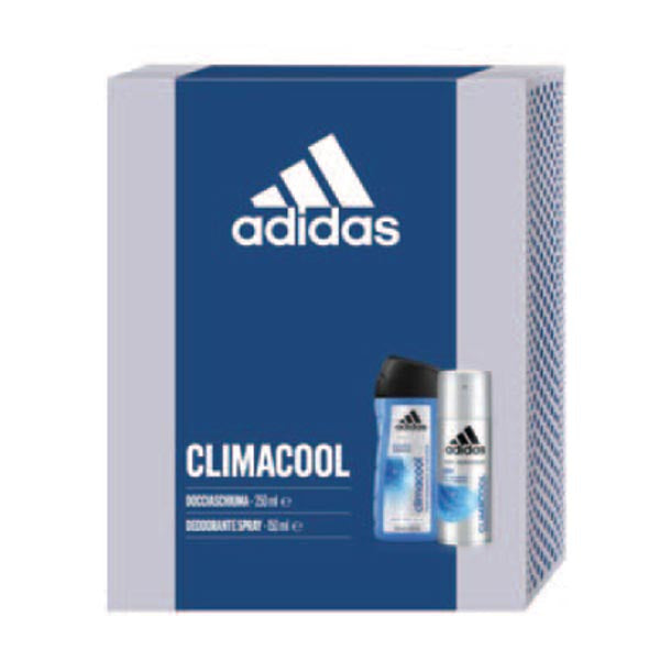 ADIDAS COFANETTO CLIMACOOL DEODORANTE 150 + SHOWER GEL 250 ML - Tre Pi Profumerie