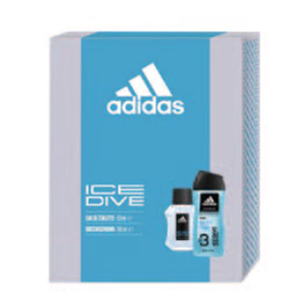 ADIDAS COFANETTO ICE DIVE EDT 50 ML + SHOWER GEL 250 ML - Tre Pi Profumerie