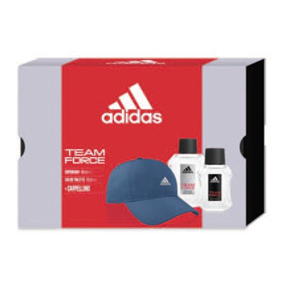 ADIDAS COFANETTO TEAM EDT 50 ML + CAPPELLINO - Tre Pi Profumerie