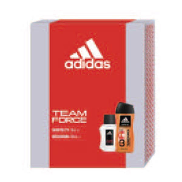 ADIDAS COFANETTO TEAM EDT 50 ML + SHOWER GEL 250 ML - Tre Pi Profumerie