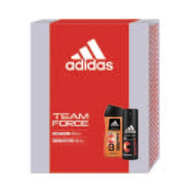ADIDAS COFANETTO TEAM DEODORANTE 150 + SHOWER GEL 250 ML - Tre Pi Profumerie