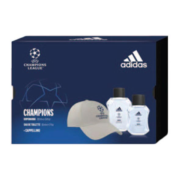 ADIDAS COFANETTO UEFA8 EDT 50 ML + CAPPELLINO - Tre Pi Profumerie