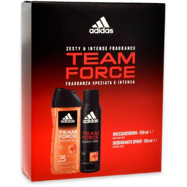 ADIDAS COFANETTO TEAM FORC U DEO150+GS25 - Tre Pi Profumerie