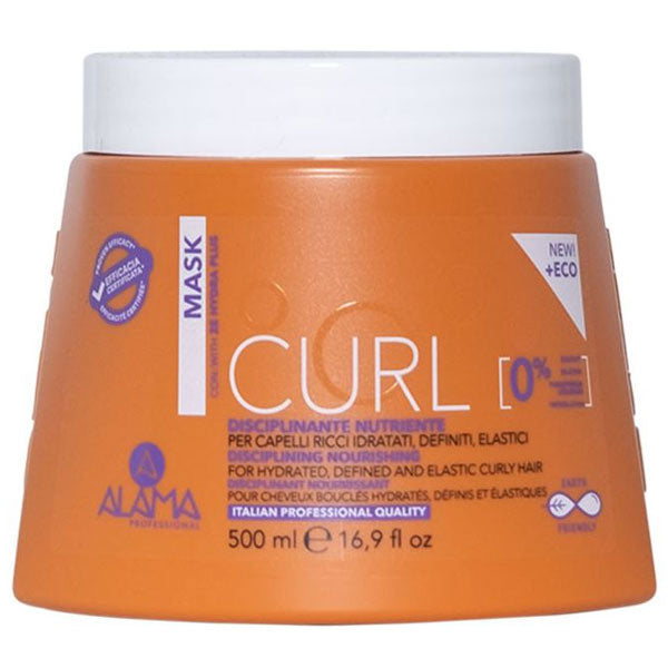 ALAMA CURL MASCHERA PERCAPELLI DISCIPLINANTE NUTRIENTE 500 ML - Tre Pi Profumerie