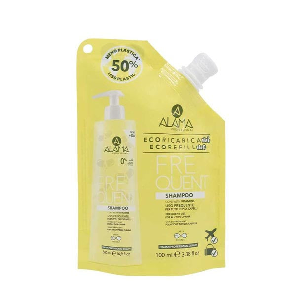 ALAMA FREQUENT SHAMPOO DA VIAGGIO TUTTI I CAPELLI 100 ML - Tre Pi Profumerie