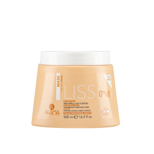 ALAMA LISS MASCHERA LISCIANTE CAPELLI LISCI E SETOSI 500 ML - Tre Pi Profumerie