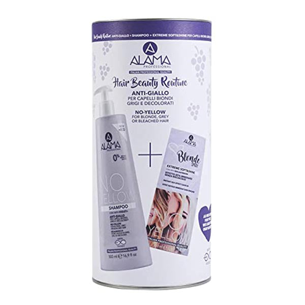 ALAMA NO YELLOW BLONDE BEAUTY ROUTINE - Tre Pi Profumerie