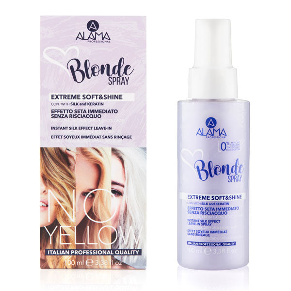 ALAMA NO YELLOW BLONDE SPRAY ESTREME SOFT E SHINE 100 ML - Tre Pi Profumerie