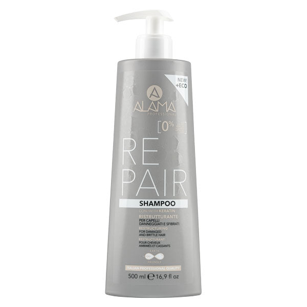 ALAMA REPAIR SHAMPOO RISTRUTTURANTE CAPELLI SFIBRATI 500 ML - Tre Pi Profumerie