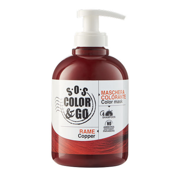 ALAMA SOS COLOR & GO MASCHERA COLORANTE RAME 300 ML - Tre Pi Profumerie