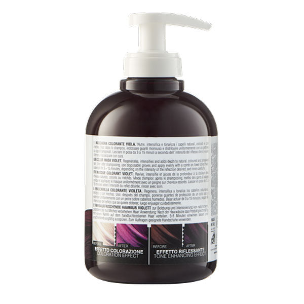ALAMA SOS COLOR & GO MASCHERA COLORANTE VIOLA 300 ML - Tre Pi Profumerie