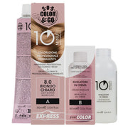 ALAMA SOS COLOR & GO TINTA CAPELLI 10 MINUTI BIONDO CHIARO 8.0 - Tre Pi Profumerie
