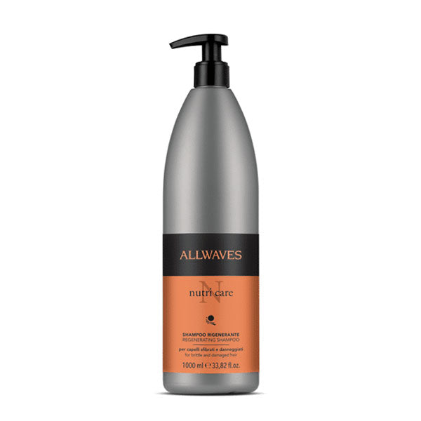ALLWAVES NUTRI CARE SHAMPOO RIGENERANTE 1000 ML - Tre Pi Profumerie