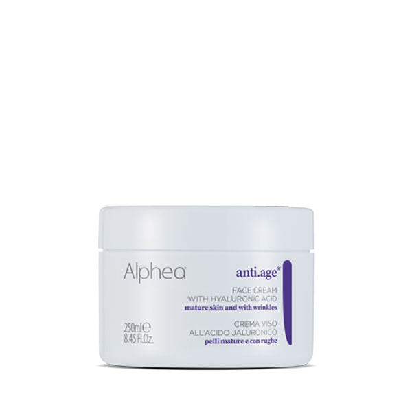 ALPHEA ANTI-AGE ACIDO IALURONICO CREMA VISO 250 ML - Tre Pi Profumerie