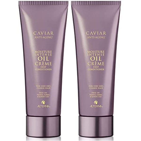 ALTERNA CAVIAR MOISTUREINTENSE OIL CREME DEEP CONDITIONER 2X458 - Tre Pi Profumerie