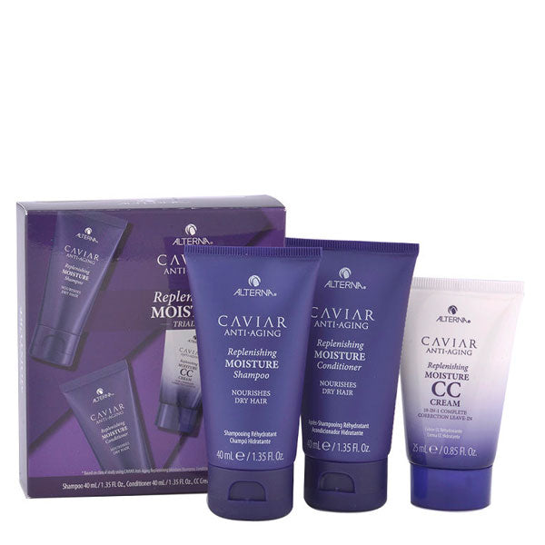 ALTERNA CAVIAR REPLENISHING MOISTURE TRIAL KIT - Tre Pi Profumerie