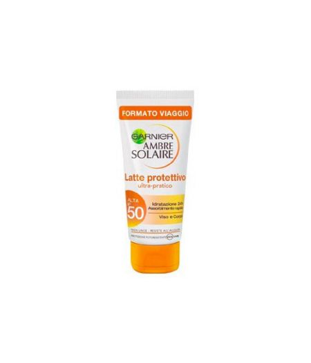 GARNIER AMBRE SOLAIRE LATTE IP50 50 ML - Tre Pi Profumerie