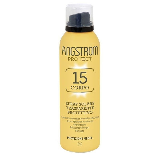 ANGSTROM SPRAY TRASPARENTE SOLARE 15 150 ML - Tre Pi Profumerie