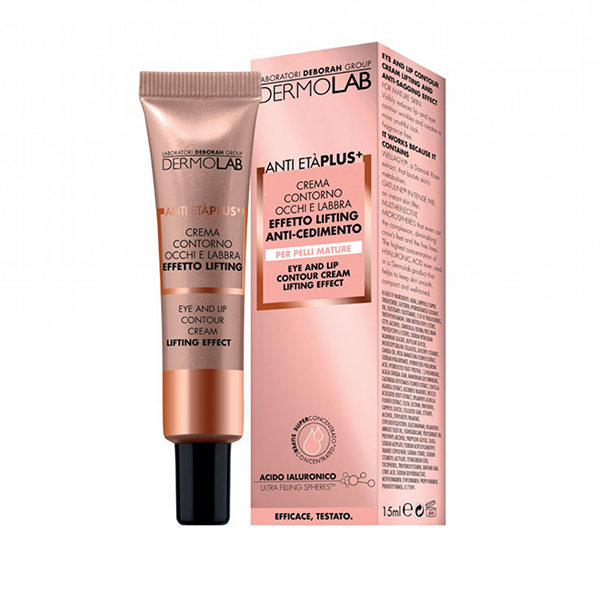 DERMOLAB ANTI ETA PLUS + CREMA CONTORNO OCCHI E LABBRA 15 ML - Tre Pi Profumerie
