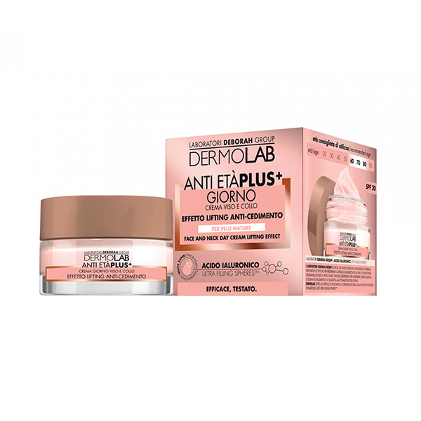 DERMOLAB ANTI ETA PLUS + CREMA VISO E COLLO GIORNO 50 ML - Tre Pi Profumerie