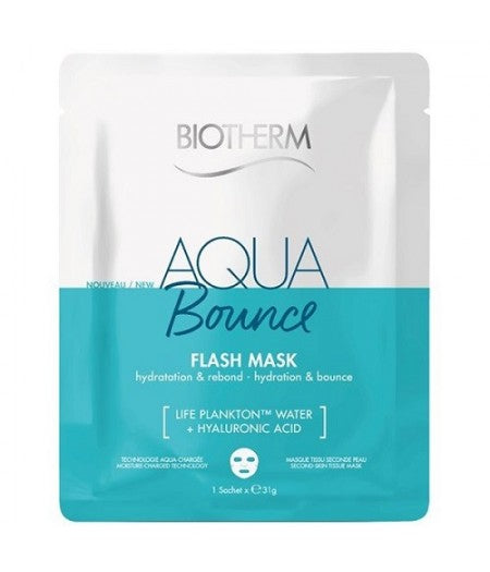 BIOTHERM AQUA MASCHERA VISO FLASH BOUNCE 31 GR - Tre Pi Profumerie