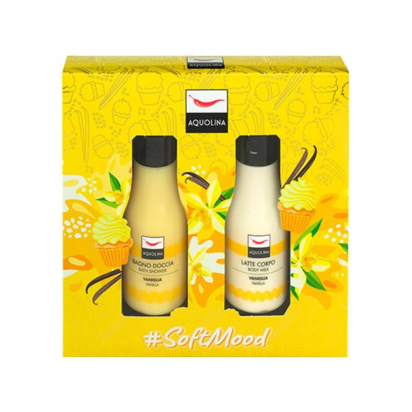 AQUOLINA COFANETTO SOFTMOOD VANIGLIA - Tre Pi Profumerie